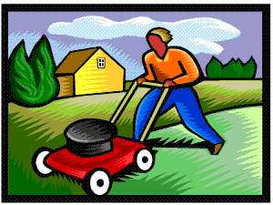 Grass mowing