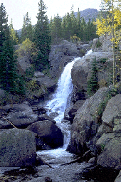 Rocku Mountain waterfall