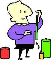 Candle dipping